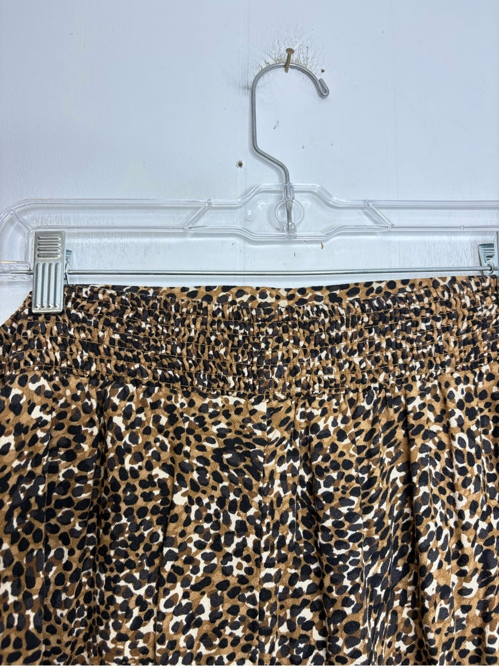 Old Navy Skirt Womens XXL Tall Maxi Leopard Elastic Waist Eclectic Grunge - Picture 3 of 7